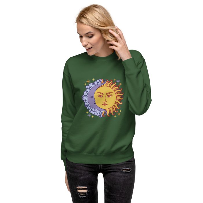Sun & Moon Unisex Premium Sweatshirt - Image 37