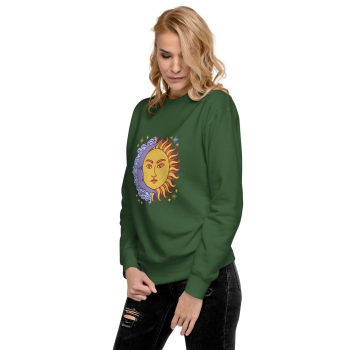Sun & Moon Unisex Premium Sweatshirt - Image 39