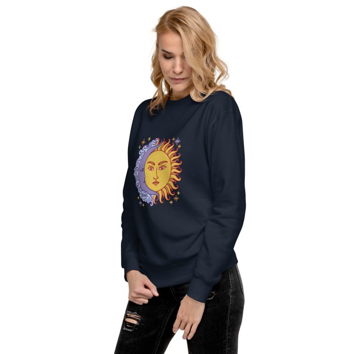 Sun & Moon Unisex Premium Sweatshirt - Image 11