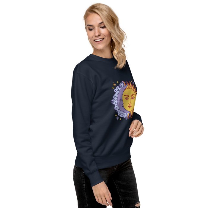 Sun & Moon Unisex Premium Sweatshirt - Image 12