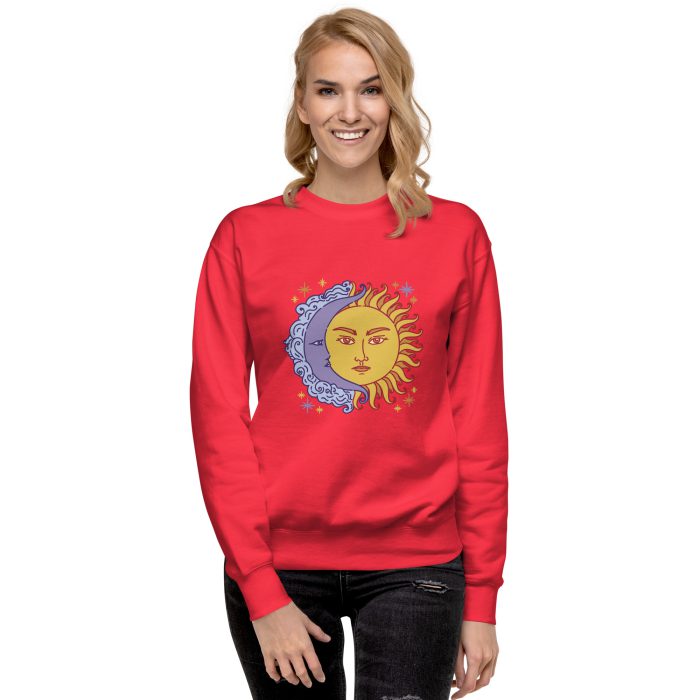 Sun & Moon Unisex Premium Sweatshirt - Image 45