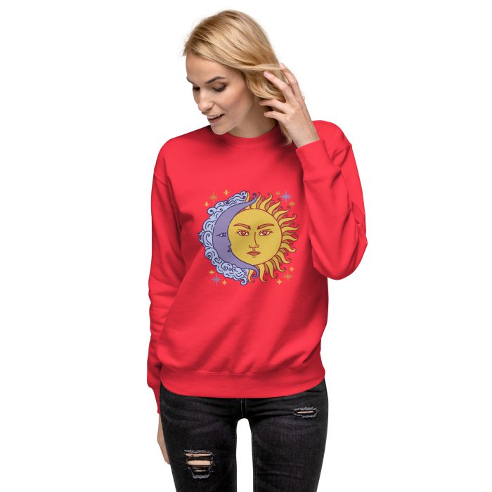 Sun & Moon Unisex Premium Sweatshirt - Image 44