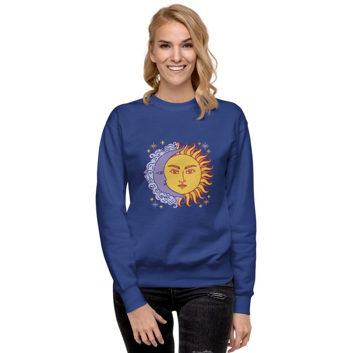 Sun & Moon Unisex Premium Sweatshirt - Image 24