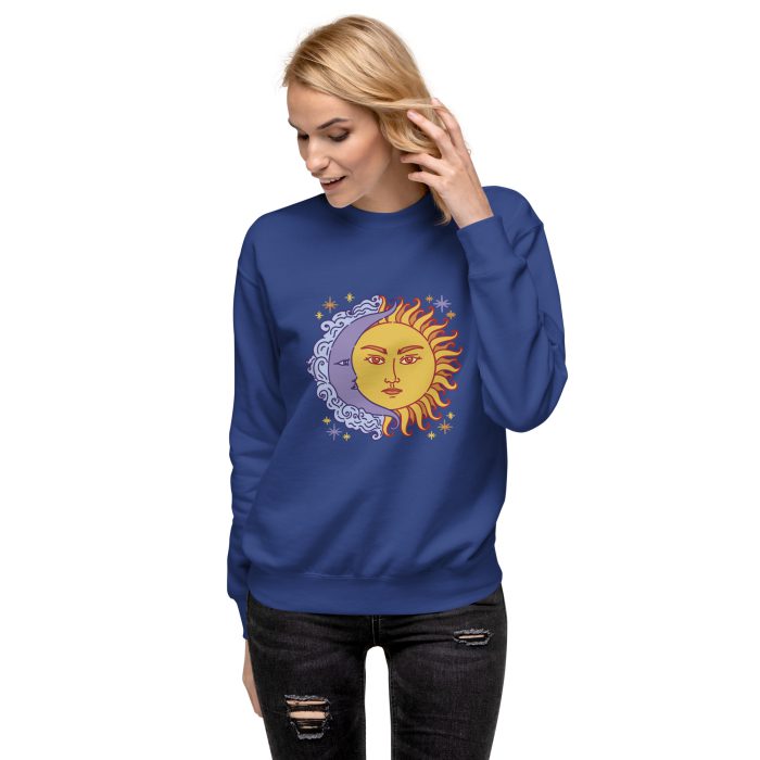 Sun & Moon Unisex Premium Sweatshirt - Image 23