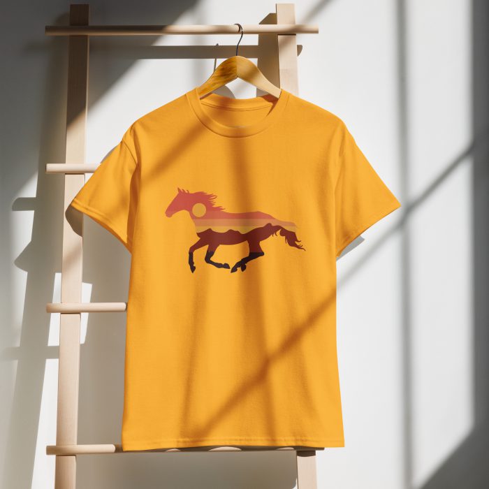 Horse Design on DryBlend® T-Shirt - Image 16
