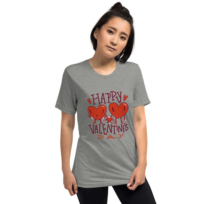 Happy Valentine's Day Short sleeve t-shirt - Image 2