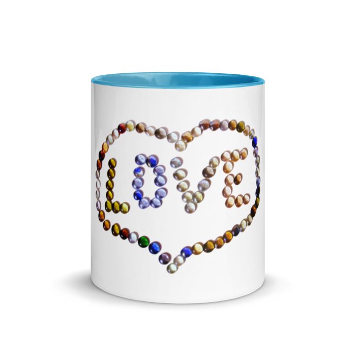 Love Beads Mug with Color Inside - Image 21