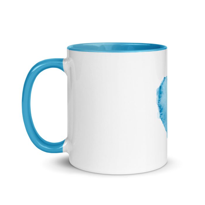Blue Mug Mug with Color Inside - Image 19