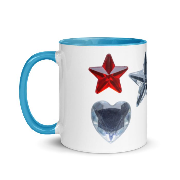 Hearts & Stars Mug with Color Inside - Image 27