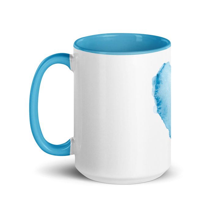 Blue Mug Mug with Color Inside - Image 21
