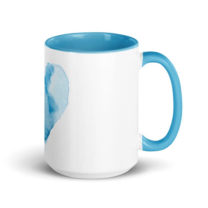 Blue Mug Mug with Color Inside - Image 20