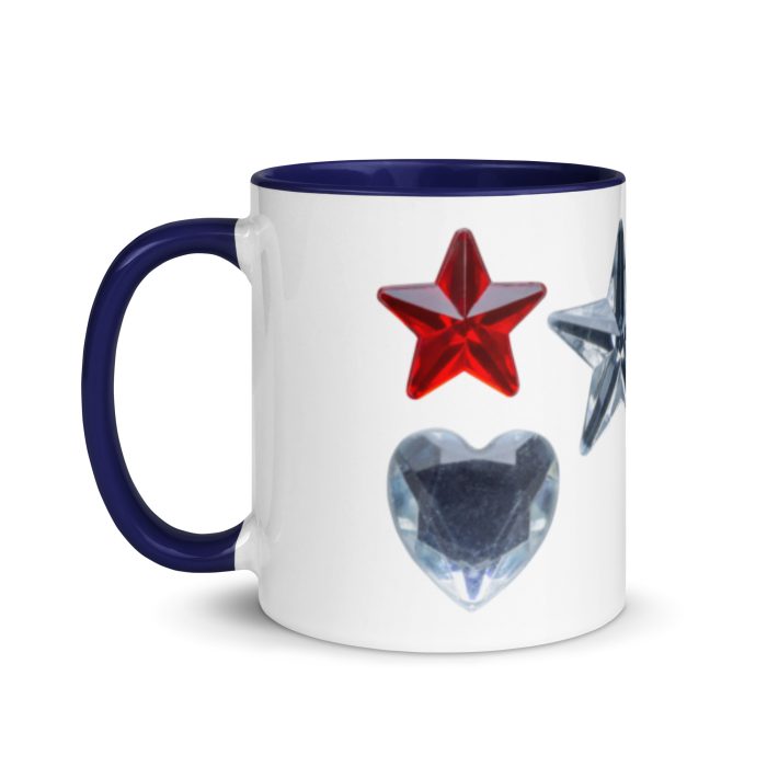 Hearts & Stars Mug with Color Inside - Image 9