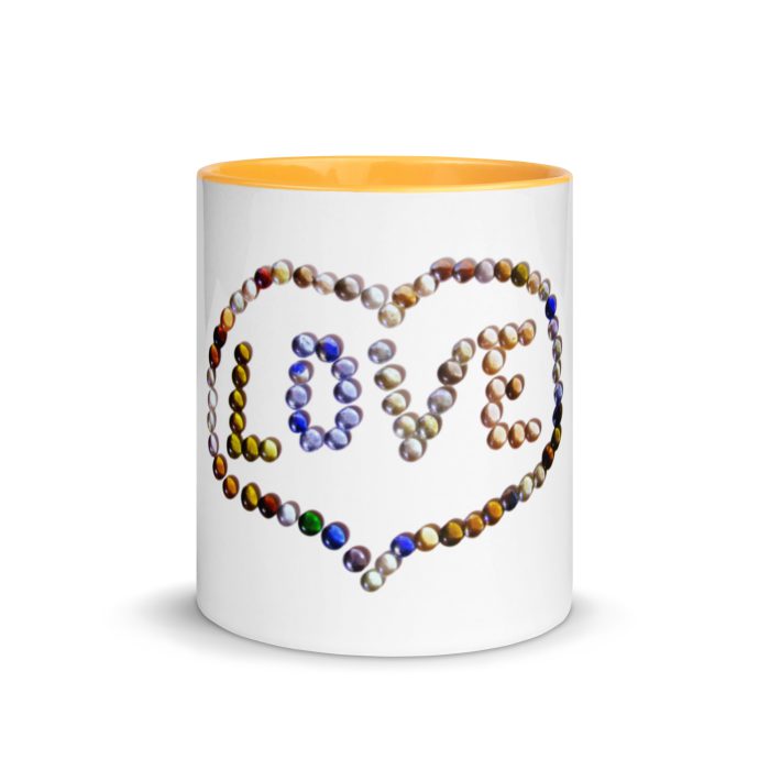 Love Beads Mug with Color Inside - Image 29