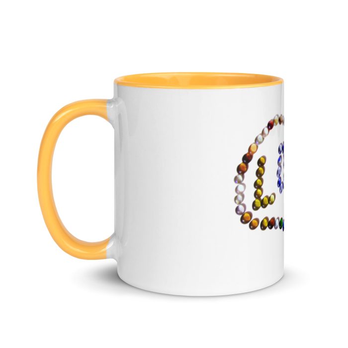 Love Beads Mug with Color Inside - Image 30