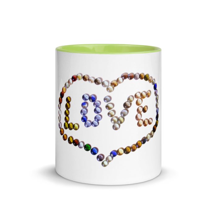 Love Beads Mug with Color Inside - Image 32