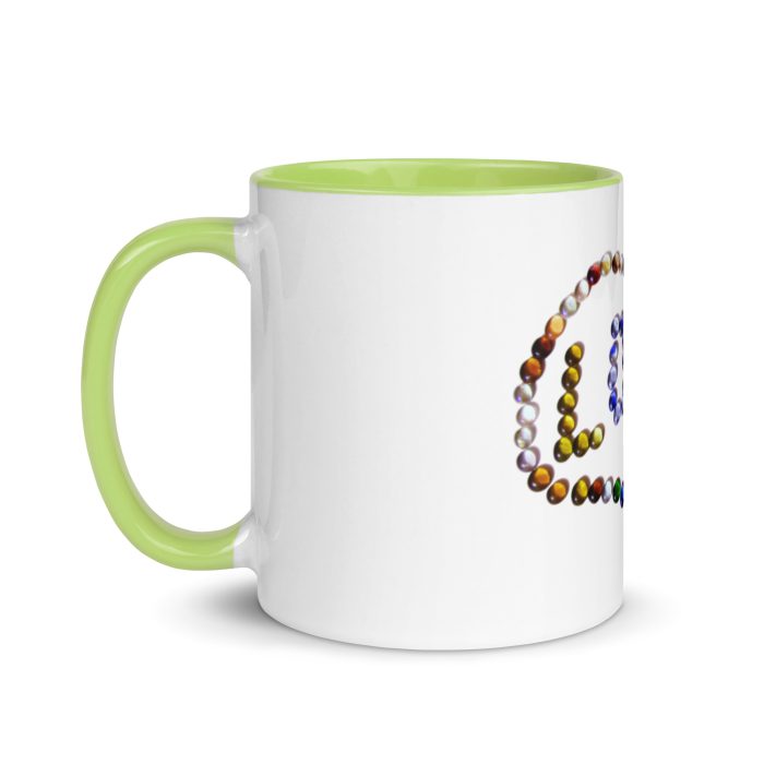 Love Beads Mug with Color Inside - Image 33