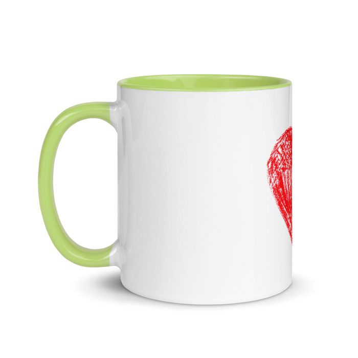 Red Heart Mug with Color Inside - Image 39