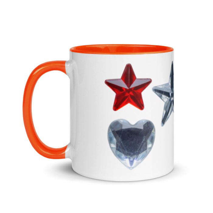Hearts & Stars Mug with Color Inside - Image 24