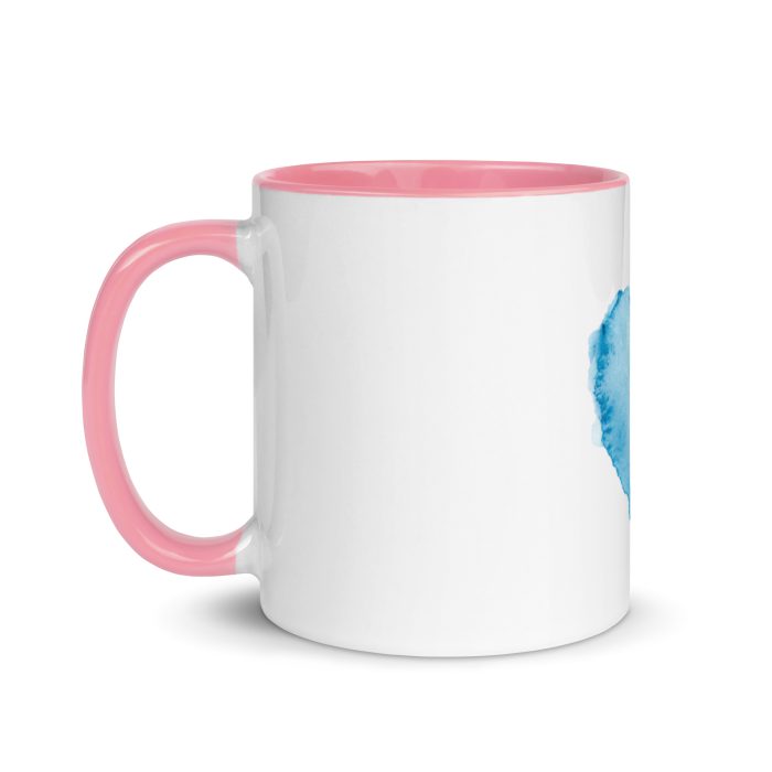 Blue Mug Mug with Color Inside - Image 24
