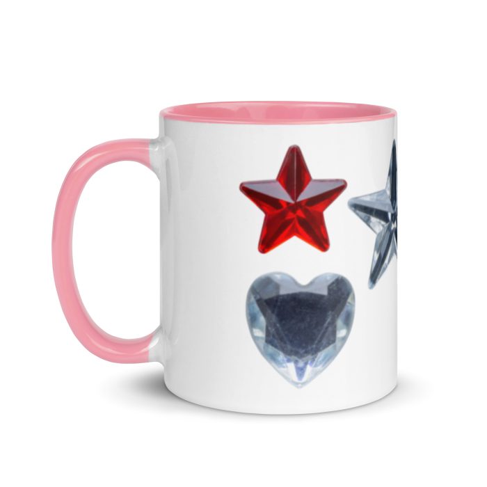 Hearts & Stars Mug with Color Inside - Image 33