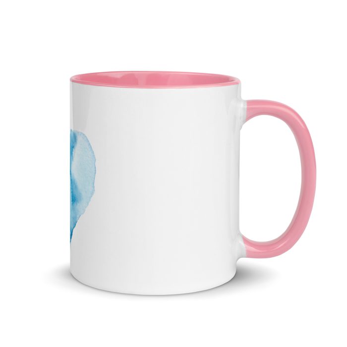 Blue Mug Mug with Color Inside - Image 22
