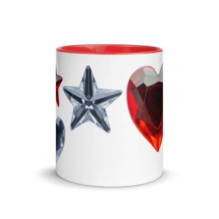 Hearts & Stars Mug with Color Inside - Image 11