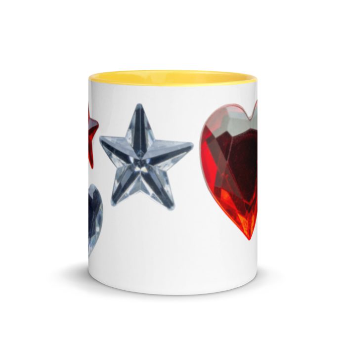 Hearts & Stars Mug with Color Inside - Image 41
