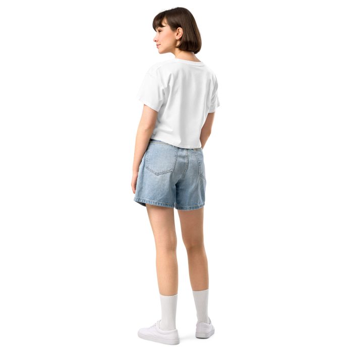 Heart Design Women’s crop top - Image 31