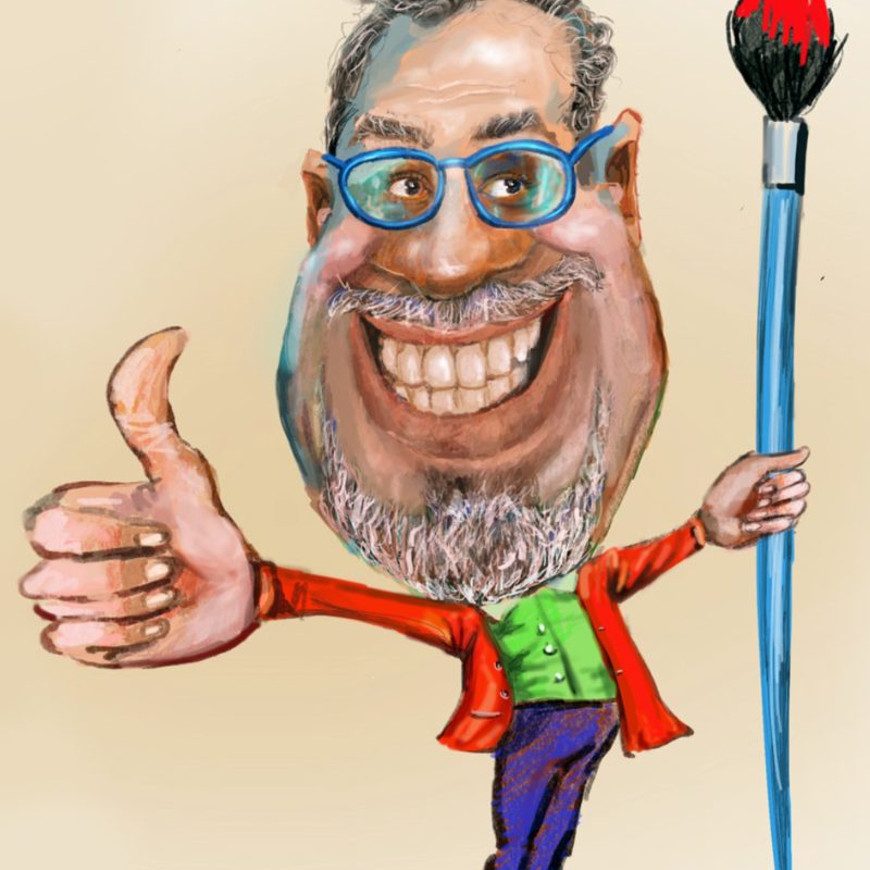 Live Caricature – Get a Personalized, Hand-Drawn 🎨 Portrait!