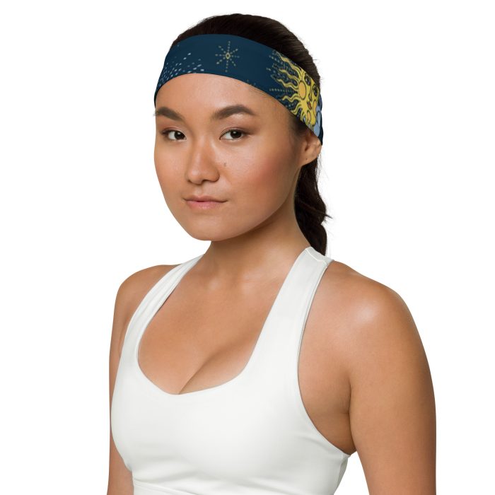 Fancy Sun and Moon Design Headband - Image 3