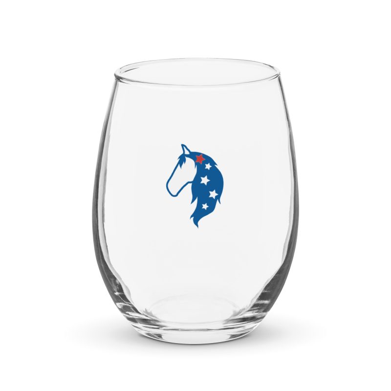 Stemless wine glass