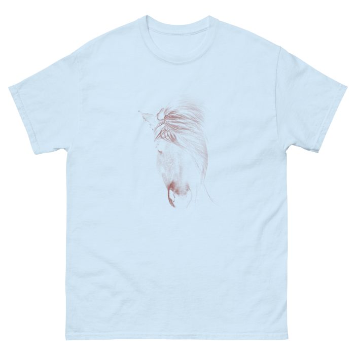 Horse Design Unisex classic tee - Image 3