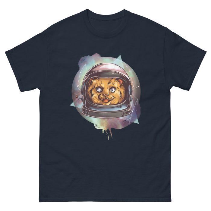 Astronaut Cat Unisex classic tee - Image 3