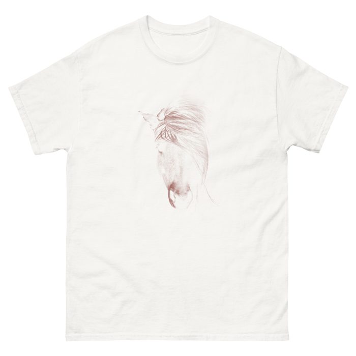 Horse Design Unisex classic tee - Image 7